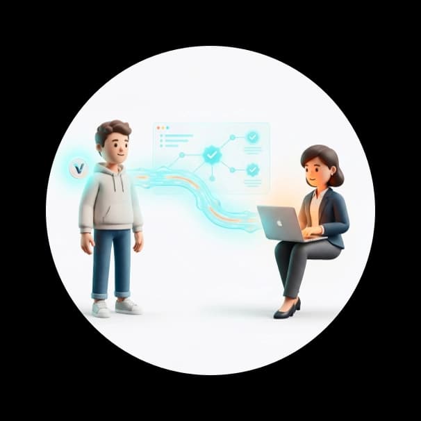 Employer verifying talent